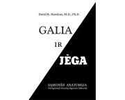 GALIA IR JĖGA